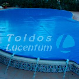 Toldos Lucentum cubierta de piscina
