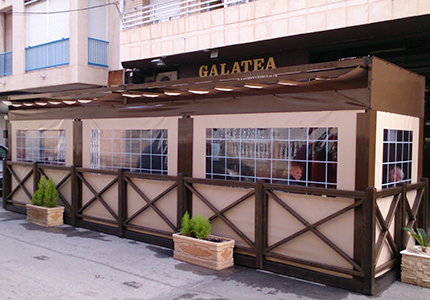 Awnings for hospitality